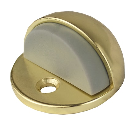 TRANS ATLANTIC CO. Bright Brass Low Dome Door Stop GH-DS436-US3